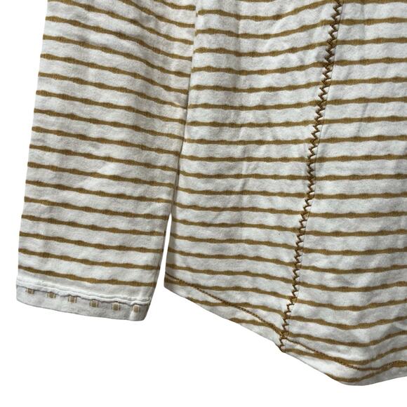 Sundance Womens Embroidered Knit Long Sleeve Top Size S Striped Southwest Boho - Picture 4 of 6